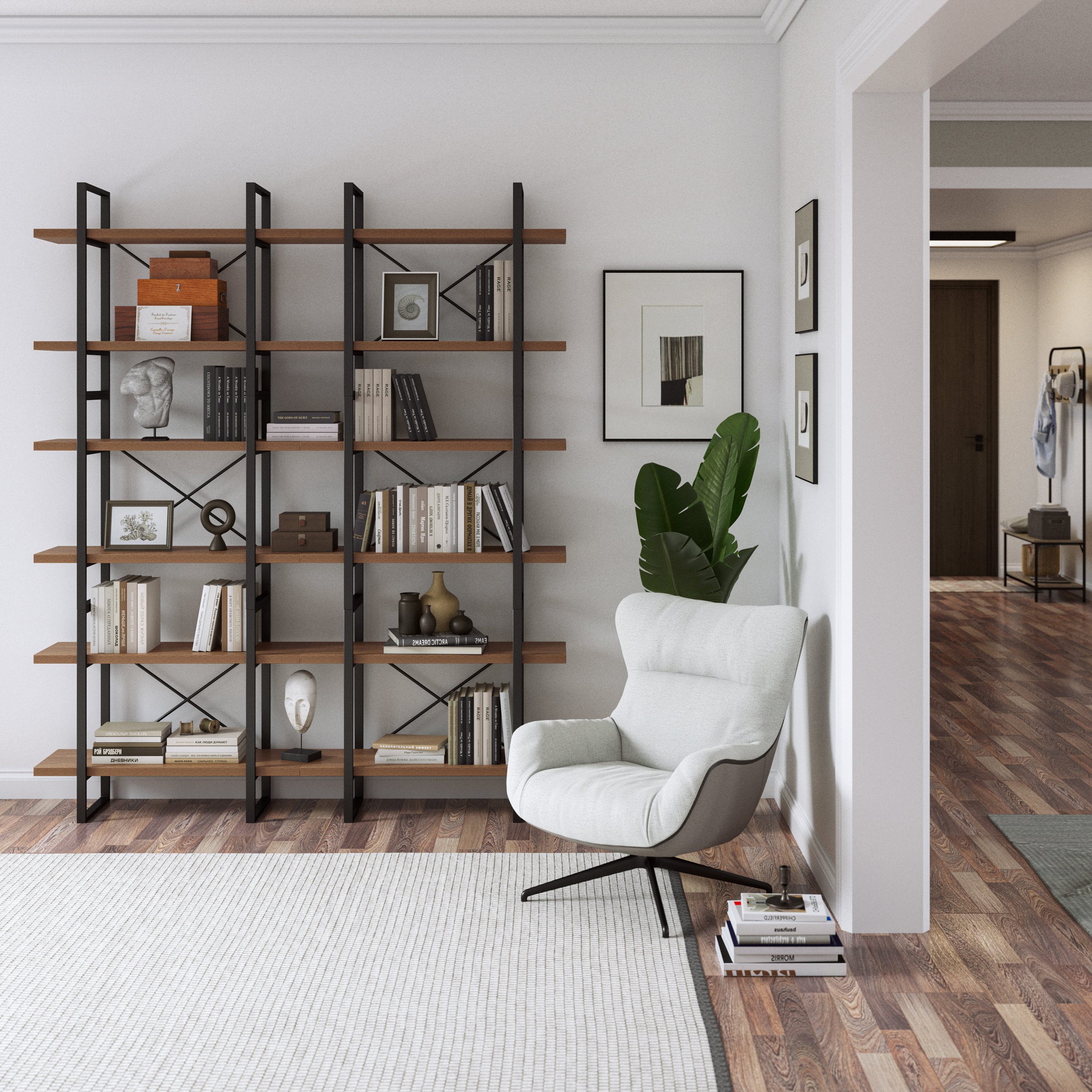 17 Stories Etagere Bookcase