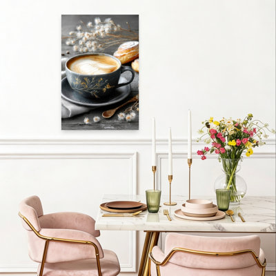 Art mural latte Art contemporain