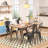 Johntel 17'' H Metal Stacking Side Chair