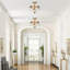 Kewaunee 3 - Light 12.6'' Glass Semi Flush Mount