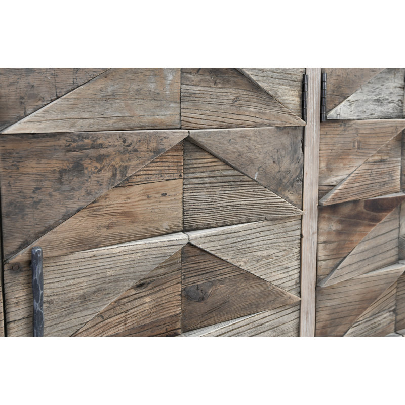 Mave 76 in. W Solid Wood Sideboard