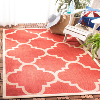 Herefordshire Performance Geometric Indoor/Outdoor Area Rug