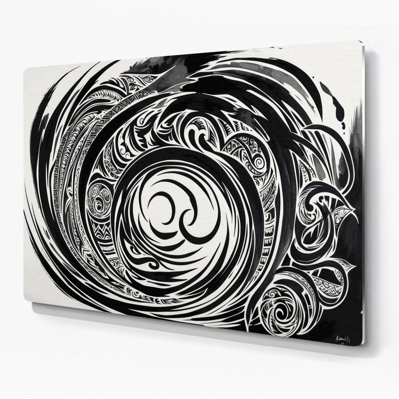 Art mural gris hawaïen, H 12 po x l 18 po