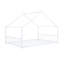 Lit double pleine grandeur en métal, blanc-1763863246