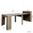 Modern Extendable Dining Table With Storage-970616856