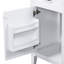 Meuble-lavabo à tiroirs blanc 30 po avec structure stable en bois d'hévéa massif et élégant-1367822233-1367822235