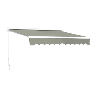 Dakota Fields 200cm W x 150cm D Retractable Patio Awning