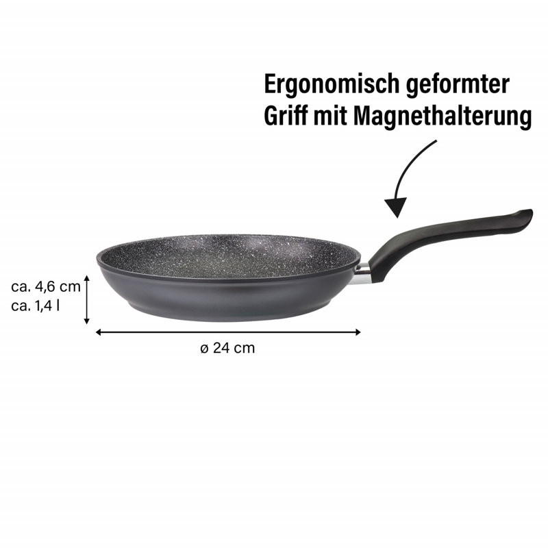 Aluminum Non-Stick Frying Pan, 24cm