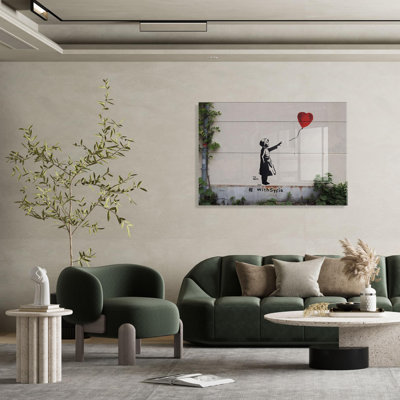 Boze Wall Decor on Tempered Glass