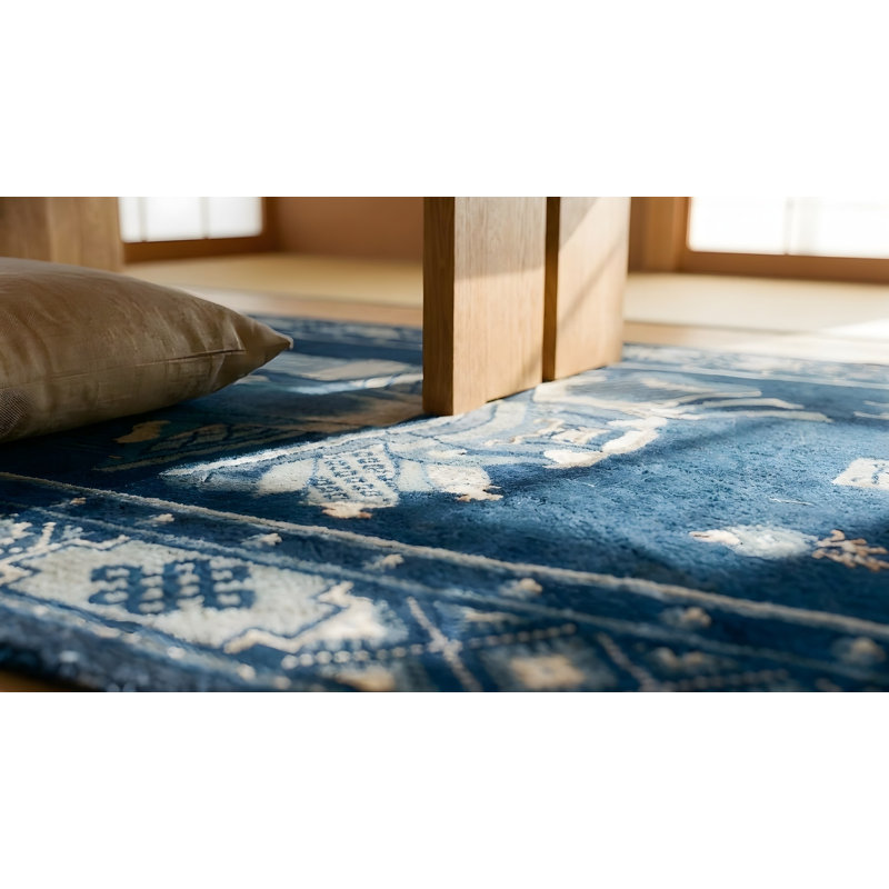 Antique Chinese - Baotou Blue 1925 Rug