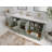 Alys 72'' Free Standing Double Bathroom Vanity with Quartz Top