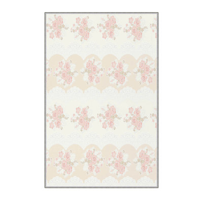 Luxurious 3D Printed Area Carpet, 5.9 x 9.2 Feet | 1% Polyester, .3 in Pile Height, 65 g/m² | Antibacterial & Non-Slip Underside, Machine Washable for Easy Care | Perfect for Living Room, Bedroom, or Office Décor