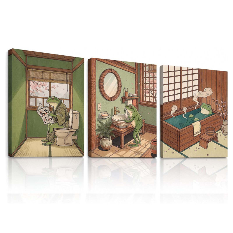 3 Piece Wrapped Canvas Wall Art