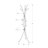Johnstown 11-Hook Metal Freestanding Coat Rack-307060383