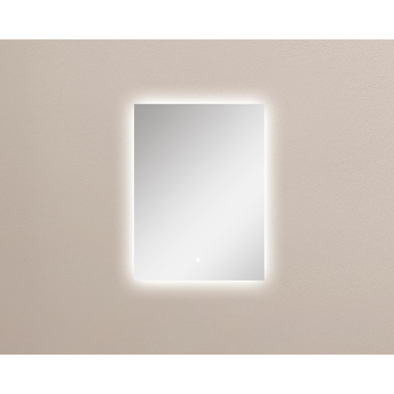 Devinn Flat Wall Mirror, 31" H x 24" W