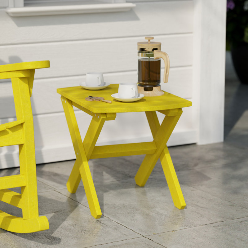 Table d'appoint Classic Classic, Jaune citron