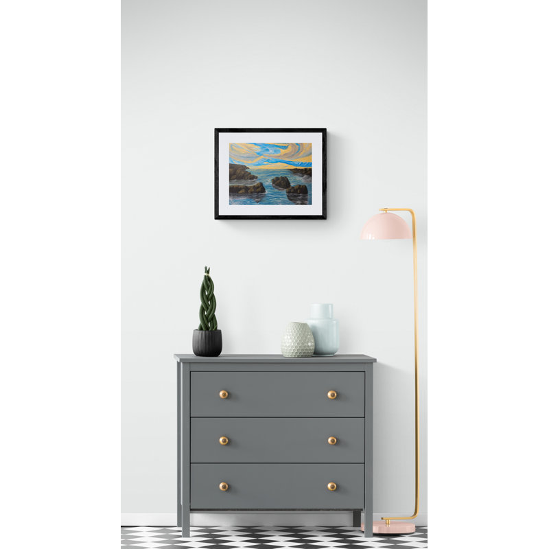 «Come With Me» par Alicia Lopez, H 17,25 po x l 21,25 po x P 0,875 po