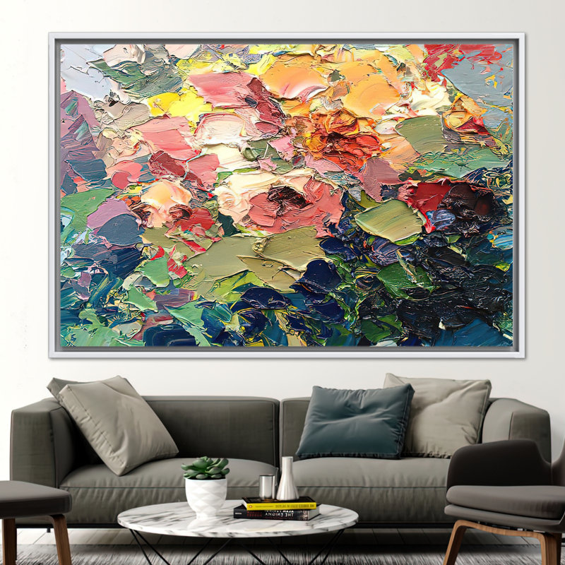Print on Canvas, White Floater Frame, 60cm H x 90cm W