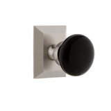 Grandeur Concealed Screw Mechanism Mushroom Knob with Square Rosette