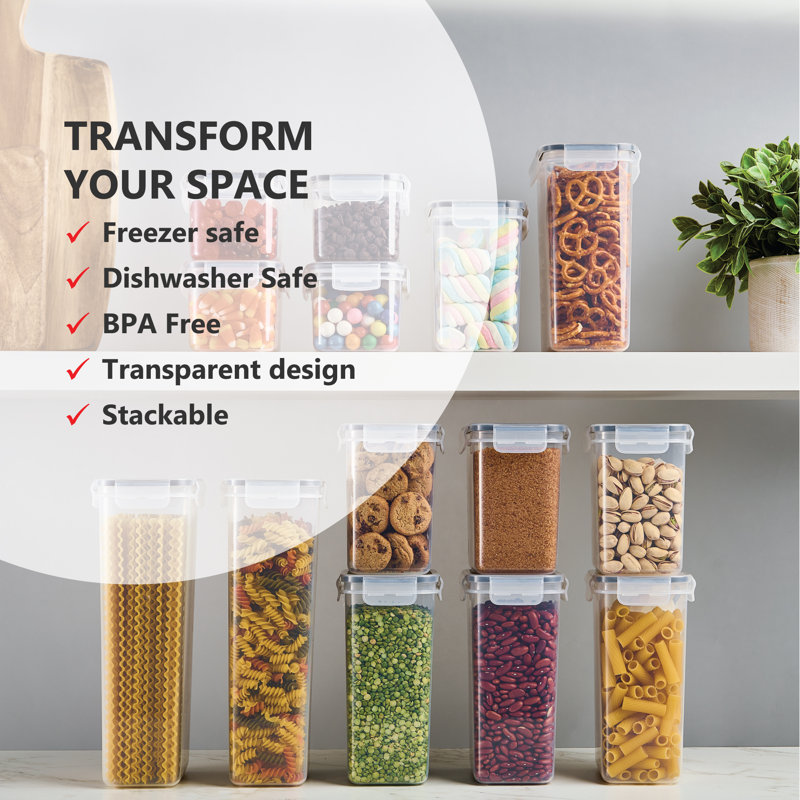 Dwellza Kitchen Storage Containers Set Of 14