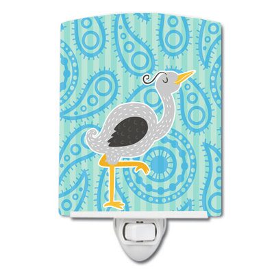 Ostrich Ceramic Night Light