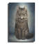 Red Barrel Studio® «Cat Portrait» par Mehu Art, art mural en métal-1486928492