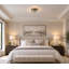 Modern 2 Light Iron Round Flush Mount-555383801