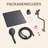 12-inch Dual Showerhead with 12- setting Handheld Showerhead and 59-inch Shower Hose, Matte Black-122061883