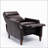 Biscoe Push Back Recliner - Burnished Brown-1471808848-1471808853