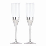 True Love 6 oz. Crystal Flute
