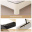 Lit plateforme tapissier en velours avec mobilier de chambre à coucher pour enfants Crown-1314945058-1314945059