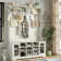 Jaxsin Hall Tree 51.3" Wide with Bench and Shoe Storage,4-in-1 Design Coat Rack for Entryway