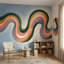 Décoration murale amovible rétro Mid-Century-1737817416-1737817412