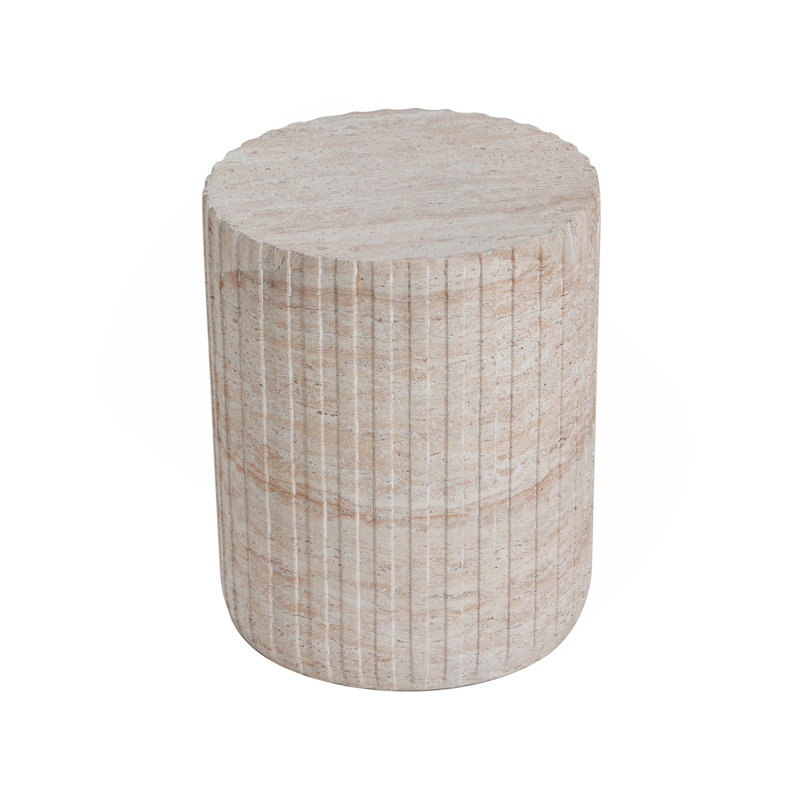 Outdoor/Indoor Lightweight Concrete Side Table