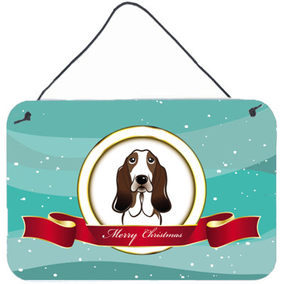 « merry christmas », impression sur plaque