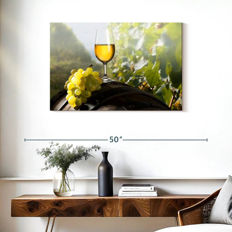 Yarlin Afternoon White Wine, 24" H x 36" W