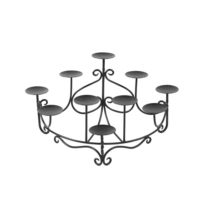14'' H Metal Fireplace Candelabra