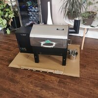 GMG Offset Wood Portable 219 Square Inches Smoker & Grill & Reviews