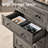 Arlina Farmhouse 5 - Drawer Chest,Rustic Gray-2008637543