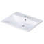 Myhomekeepers 18'' White Ceramic Rectangular Bathroom Sink