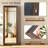 Full Length Mirror 65X24 Inches, Solid Wood Frame Floor Mirror For Living Room, Bedroom, Hanging Or Leaning Wall-Mounted, Large Standing Mirror