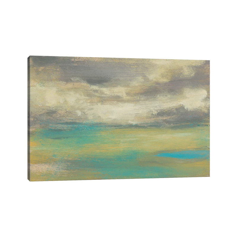 Sunset Study VIII by Jennifer Goldberger - Wrapped Canvas Painting, 30.48 cm H x 45.72 cm W