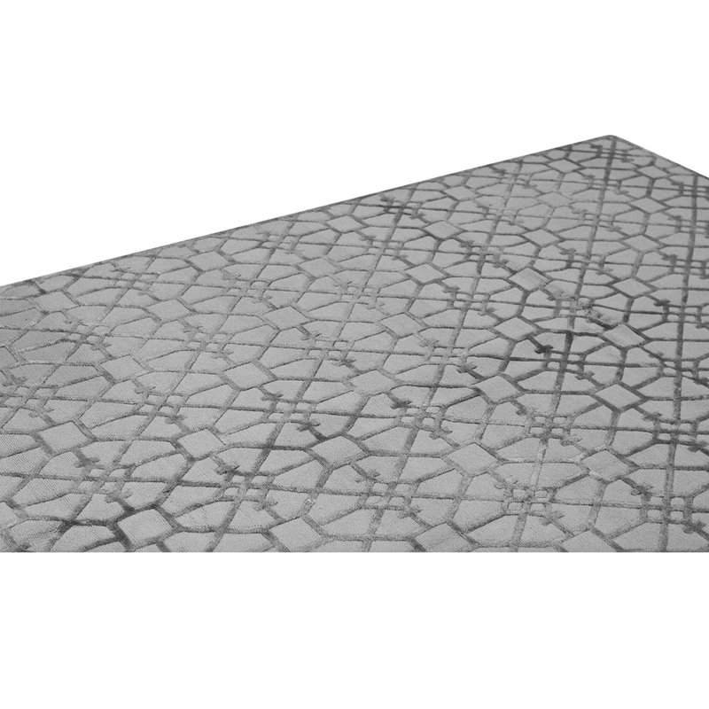 Hand Woven Wool Geometric Area Rug