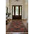 Ezra Collection Digital Print Cotton-Polyester Green Red Moroccan Rug-1120433987