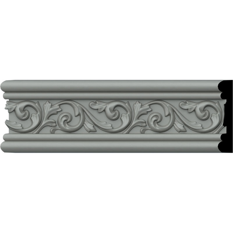 Antonio Primed Polyurethane Decorative Crown Moulding Set