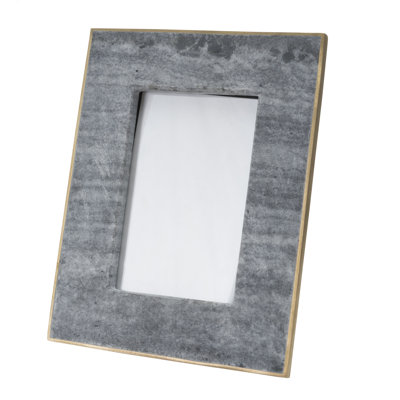 Barnesville Black Marble Picture Frame Med