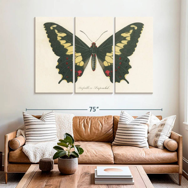 Brampt Natures Butterfly VI, H 42 po x l 65 po