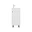 Meuble-lavabo de salle de bain avec lavabo, 1 porte, 4 pieds-1269774545