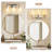 3-Light Dimmable Bathroom Vanity Light ，Easy Assembly