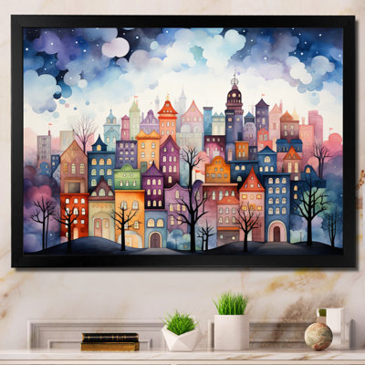 " Bold Cityscape Urban Fog II "